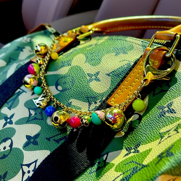 TAKASHI MURAKAMI X LOUIS VUITTON MONOGRAMOUFLAGE SPEEDY 35 - Picture 8 of 8